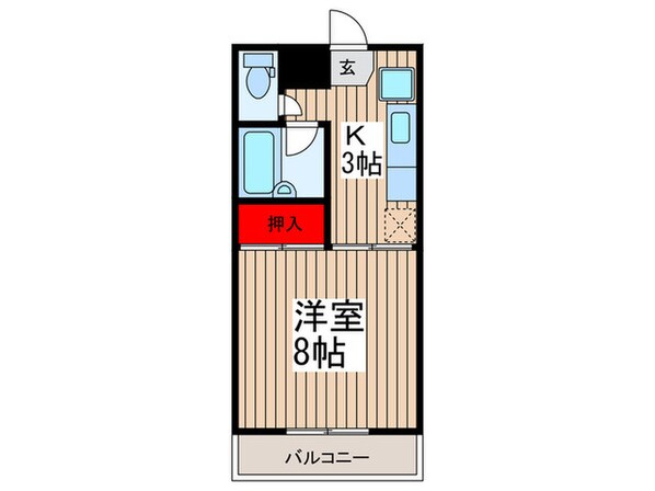 ラビットハウスリムジンの物件間取画像